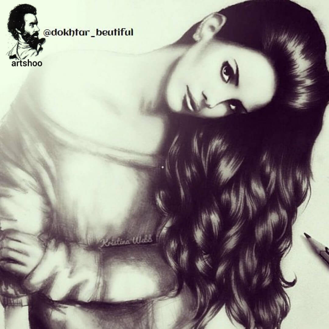 آموزش نقاشی سیاه قلم